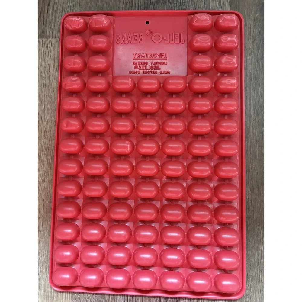 Vintage Jell-O Beans Party Tray Mold Makes 82 Jell-O Beans